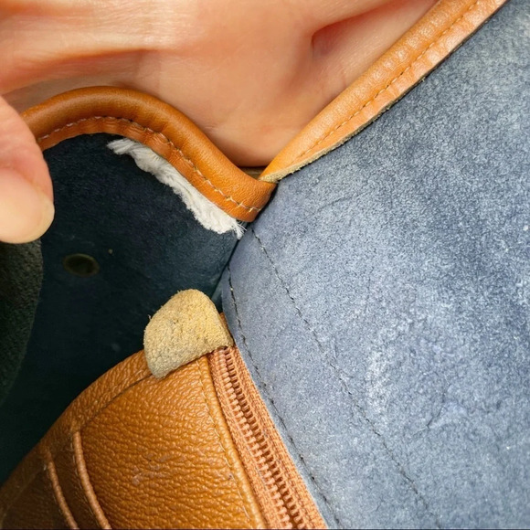 Vintage Dooney & Bourke Equestrian Crossbody Bag pebbled leather - Picture 12 of 12